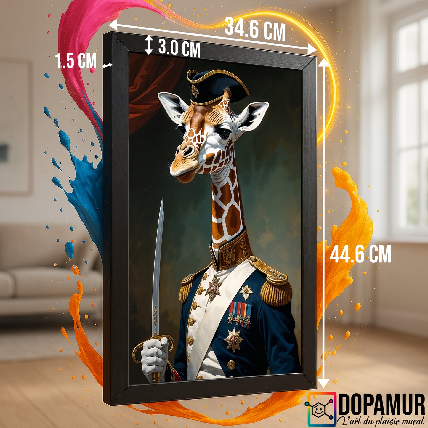 Aristocrate de la Savane – Girafe Général