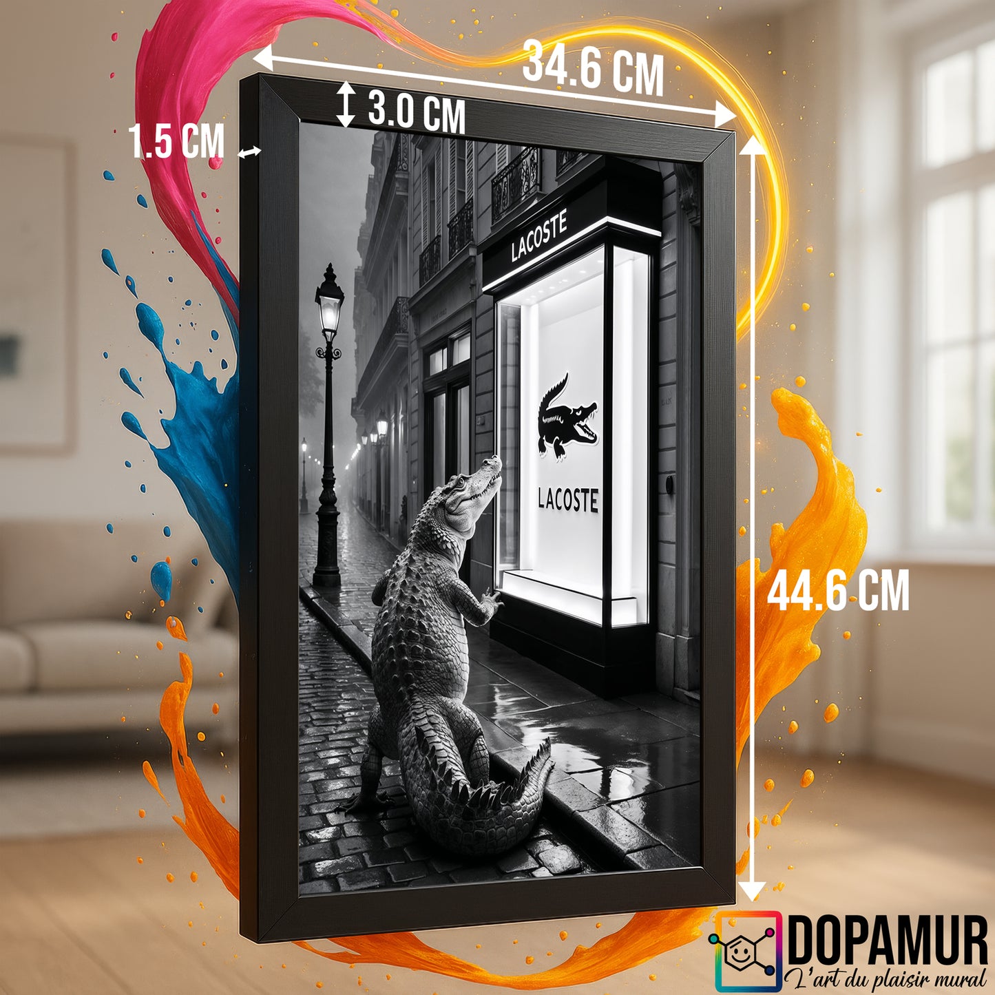 Chic Urbain – Crocodile & Vitrine Lacoste