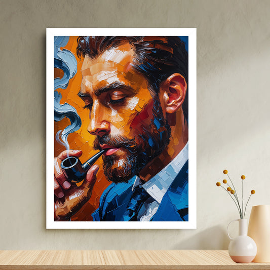 Élégance Nocturne – Homme au Style Distingué