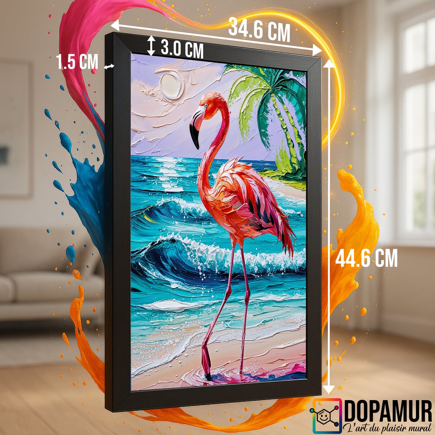 Flamant Exotique – Oiseau Tropical