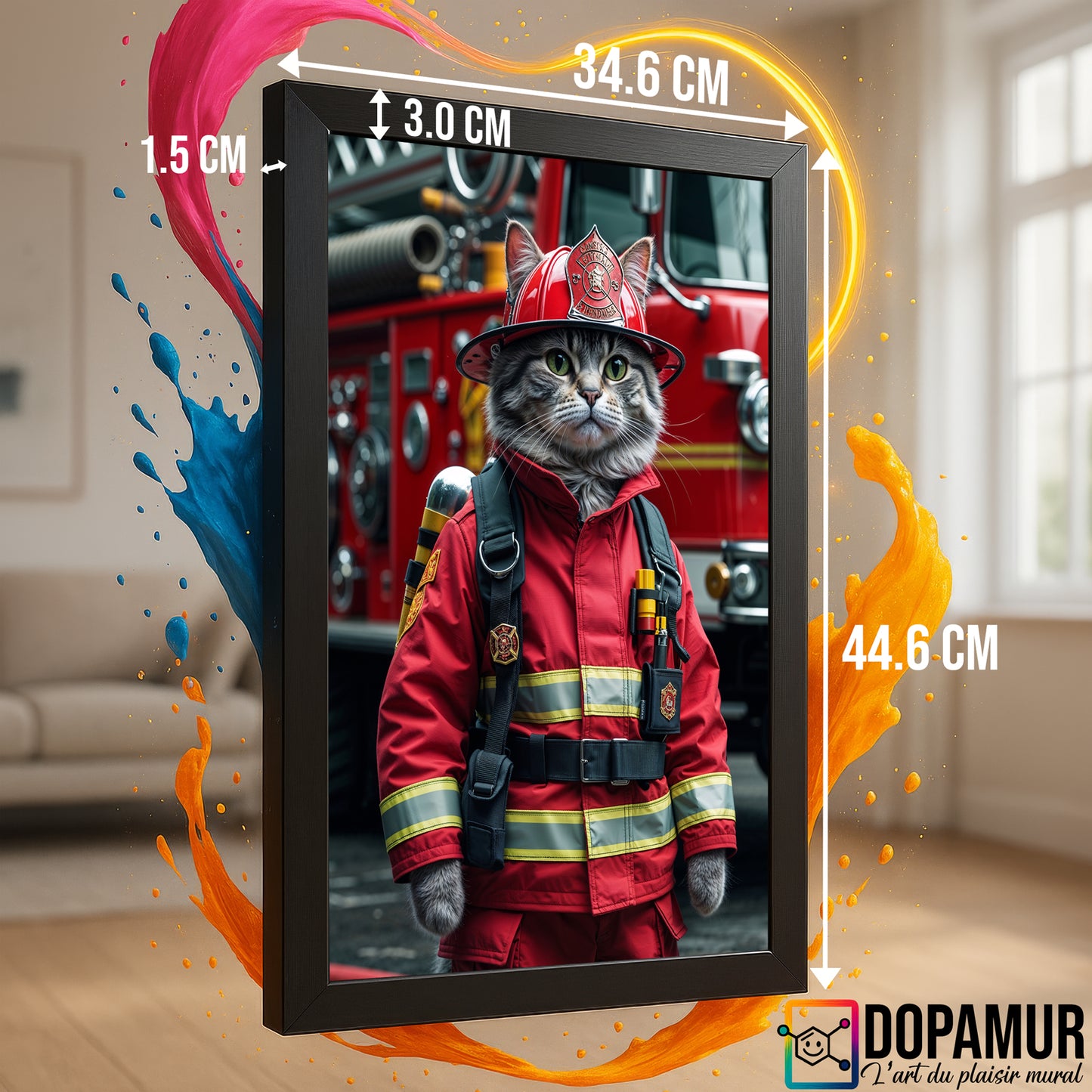 Héros du Feu – Chat Pompier