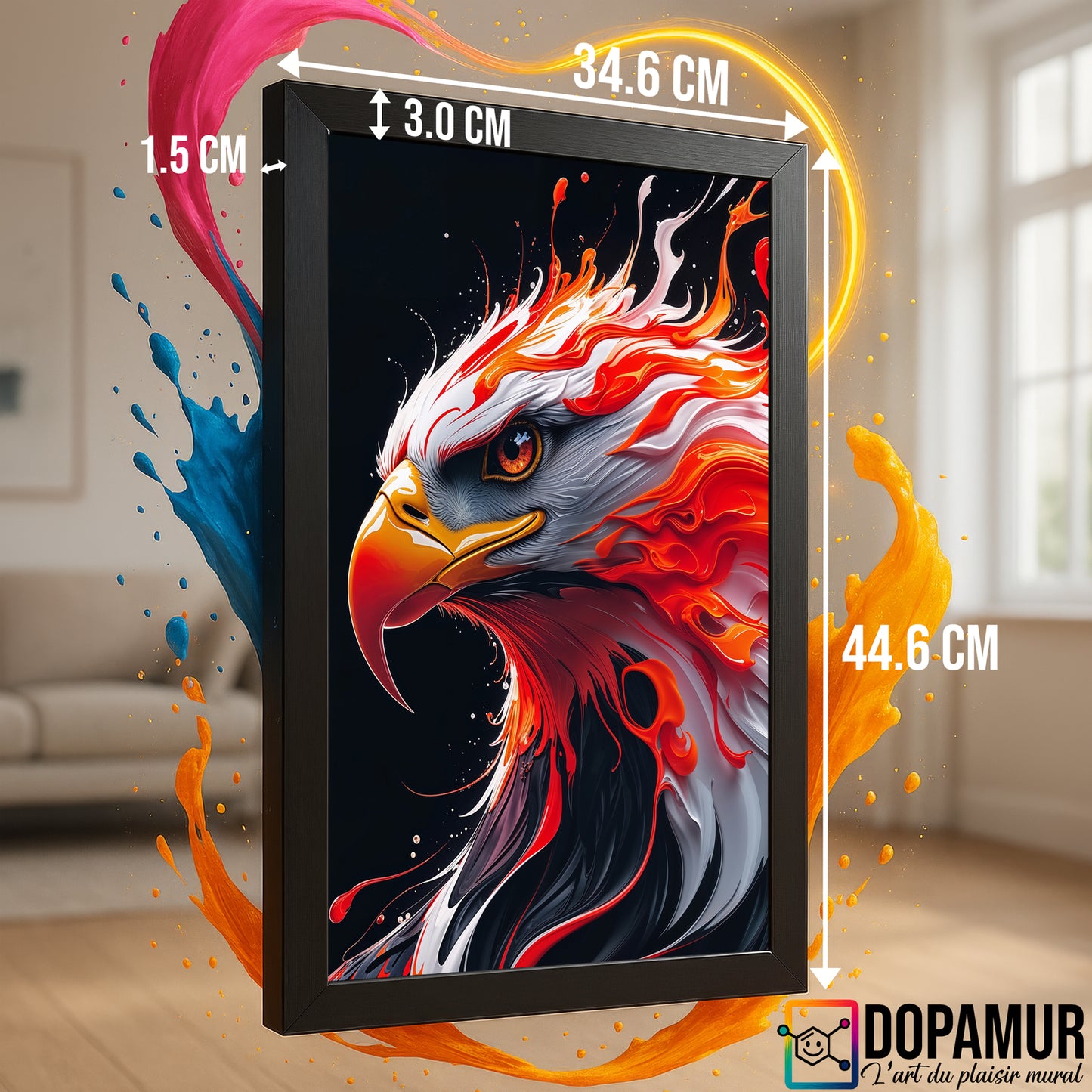 Phénix Enflammé – Aigle de Feu