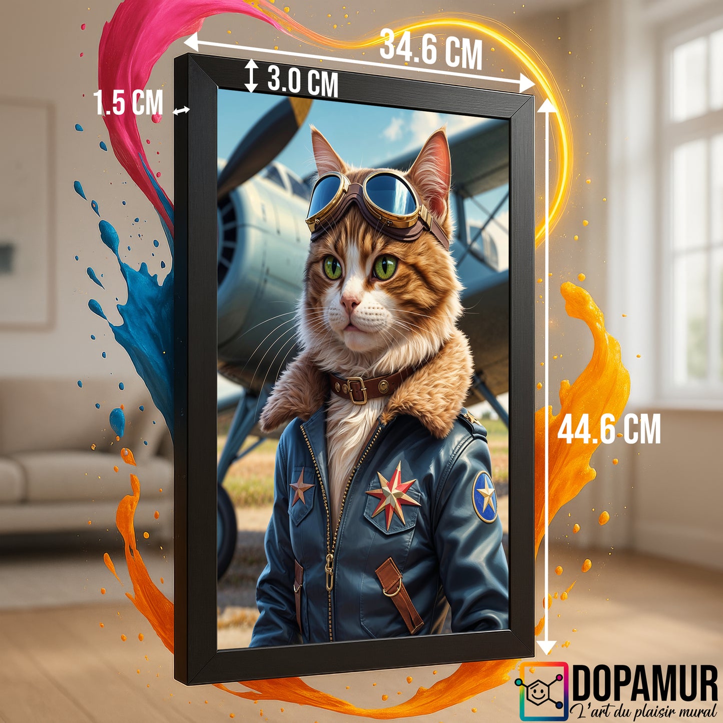 Aviateur Féroce – Chat Pilote