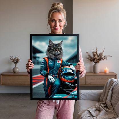 Champion du Circuit – Chat Pilote de F1