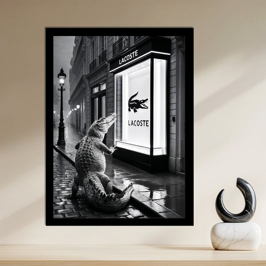 Chic Urbain – Crocodile & Vitrine Lacoste
