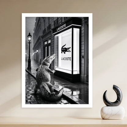 Chic Urbain – Crocodile & Vitrine Lacoste
