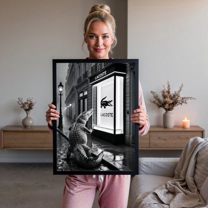 Chic Urbain – Crocodile & Vitrine Lacoste