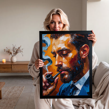 Élégance Nocturne – Homme au Style Distingué