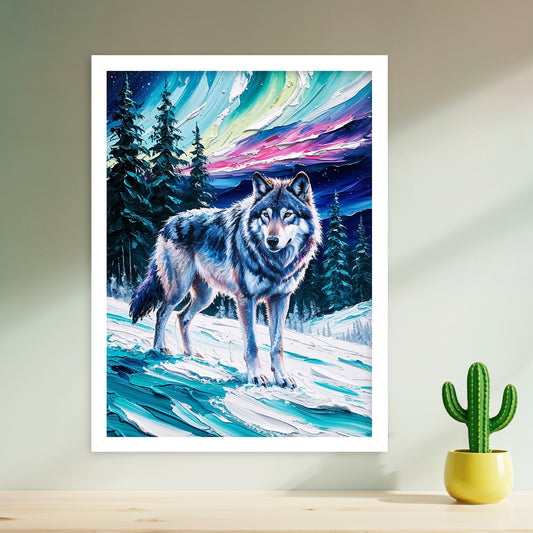 Esprit du Nord – Loup Majestueux