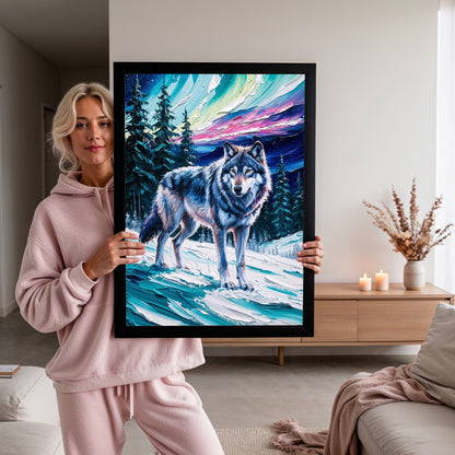 Esprit du Nord – Loup Majestueux