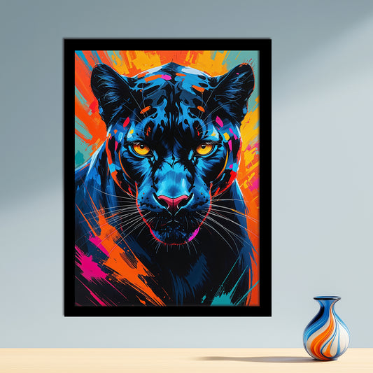 Félin des Ombres – Panthère Street Art