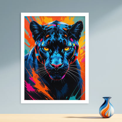 Félin des Ombres – Panthère Street Art