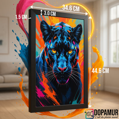 Félin des Ombres – Panthère Street Art