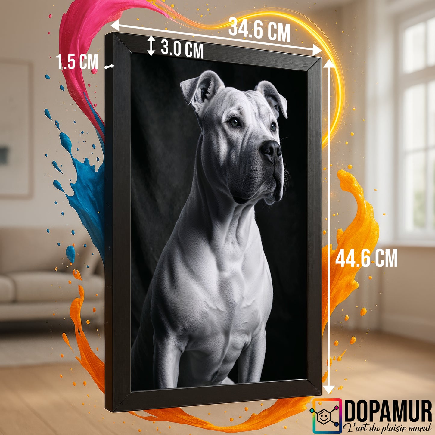 Force Blanche – Pitbull Élégant