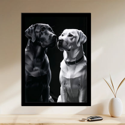 Fraternité Canine – Labradors Noir et Blanc