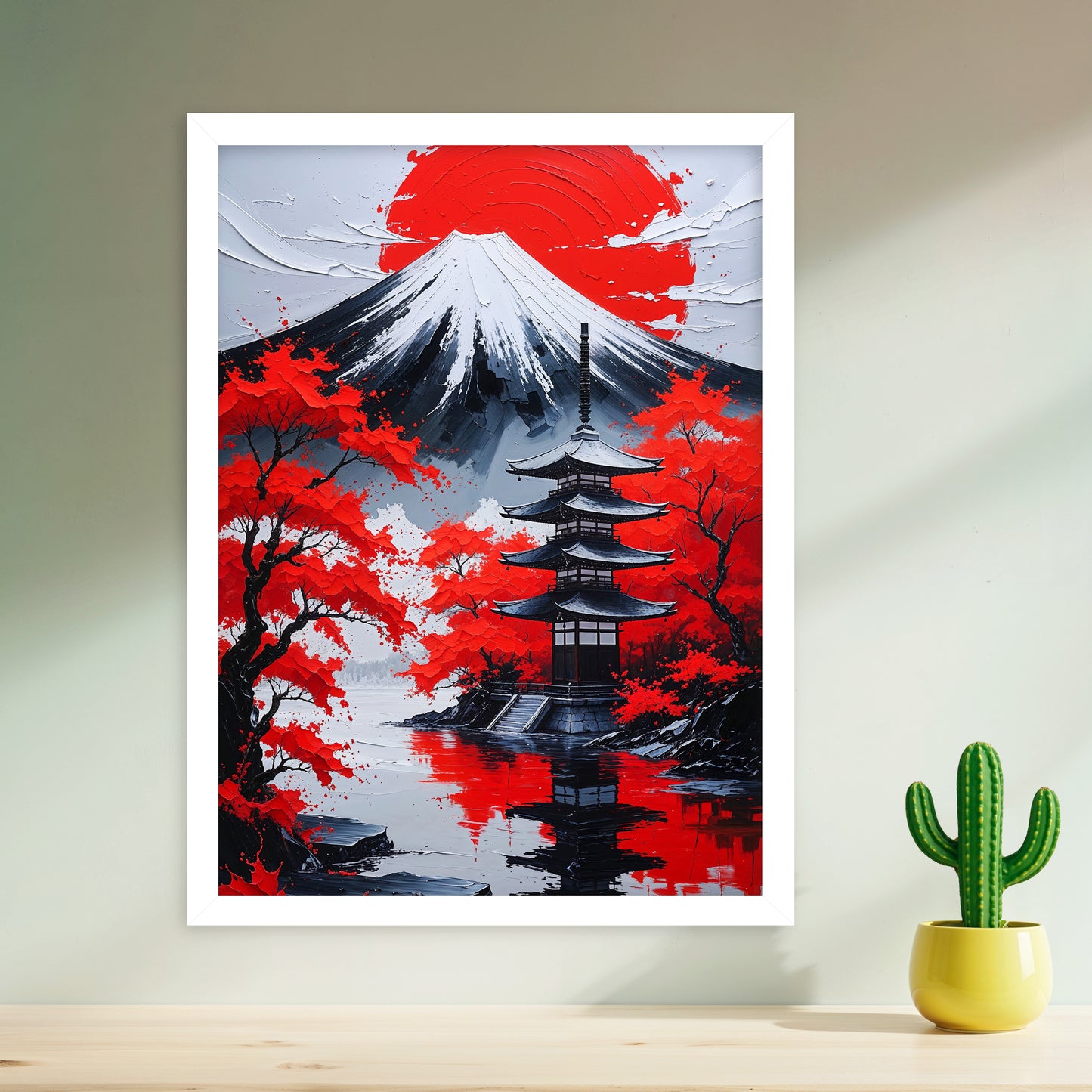 Harmonie du Japon – Mont Fuji & Pagode