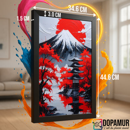 Harmonie du Japon – Mont Fuji & Pagode