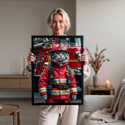 Héros du Feu – Chat Pompier