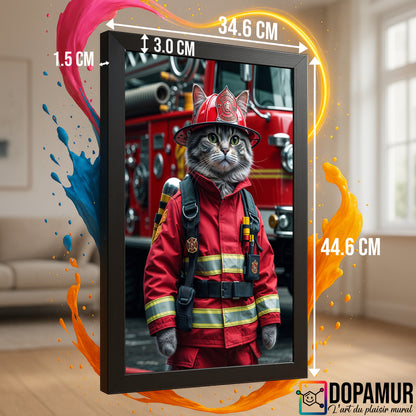 Héros du Feu – Chat Pompier