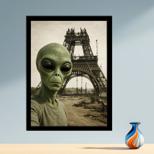 Invasion Parisienne – Alien & Tour Eiffel