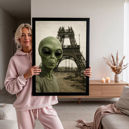 Invasion Parisienne – Alien & Tour Eiffel