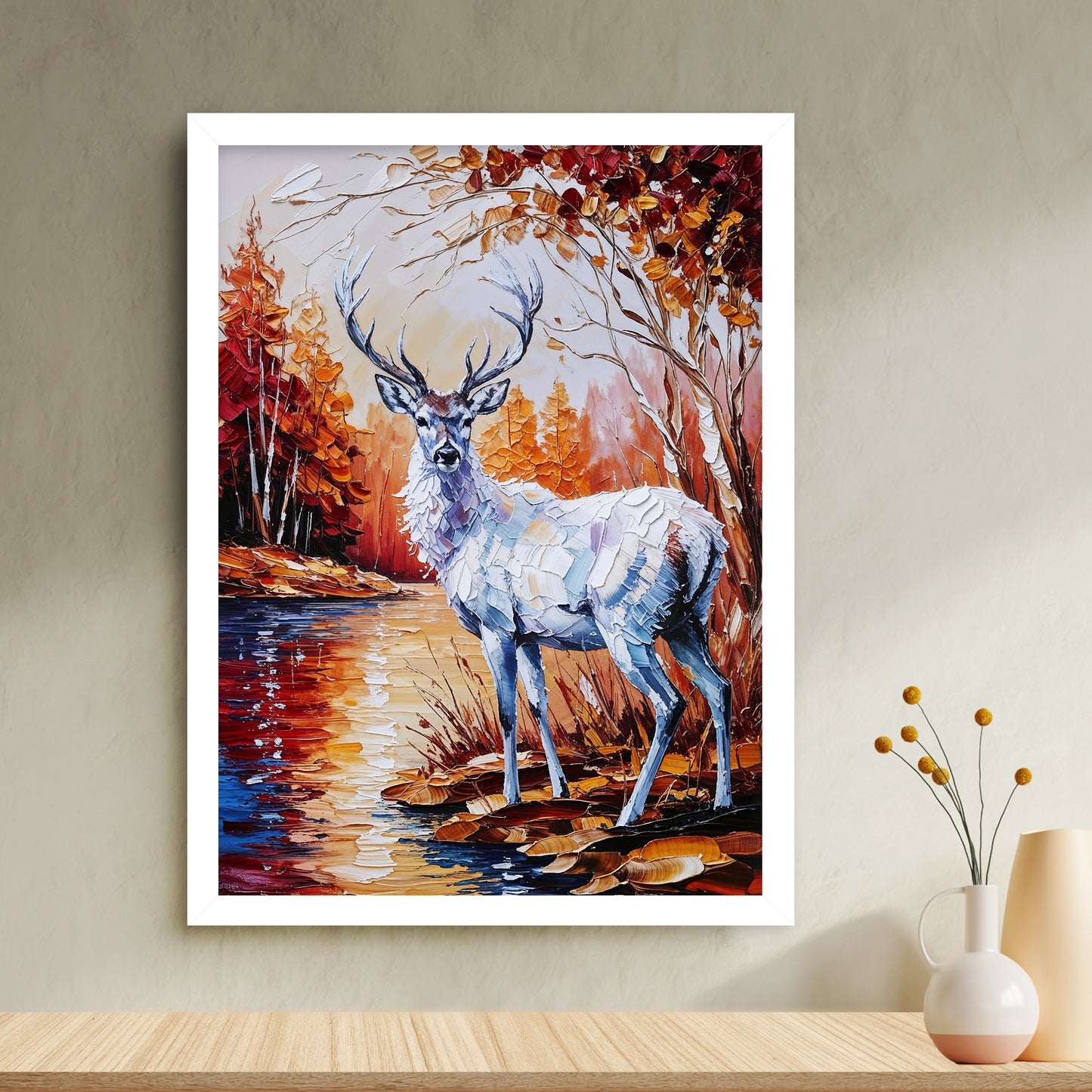 Majesté d’Automne – Cerf Élégant