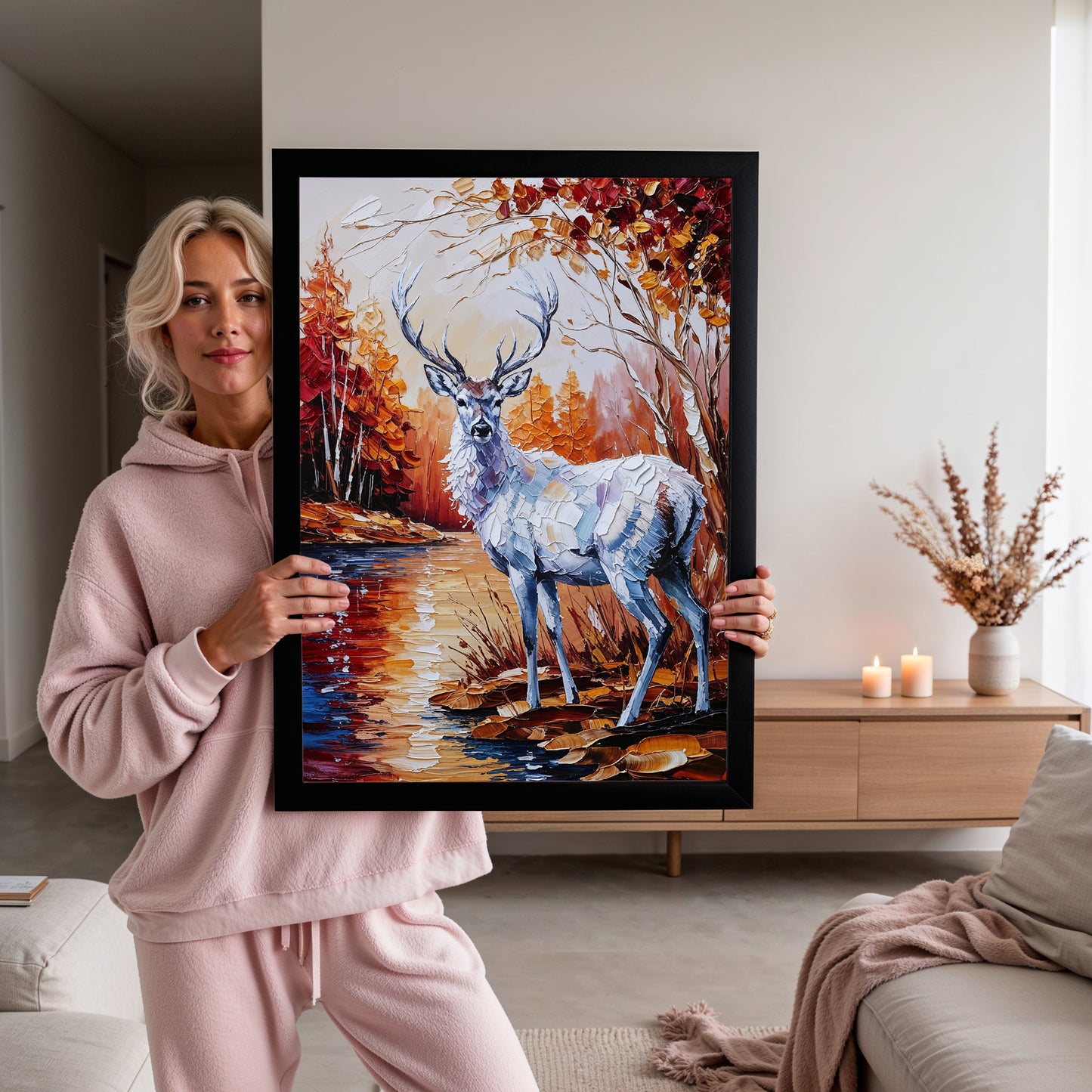 Majesté d’Automne – Cerf Élégant