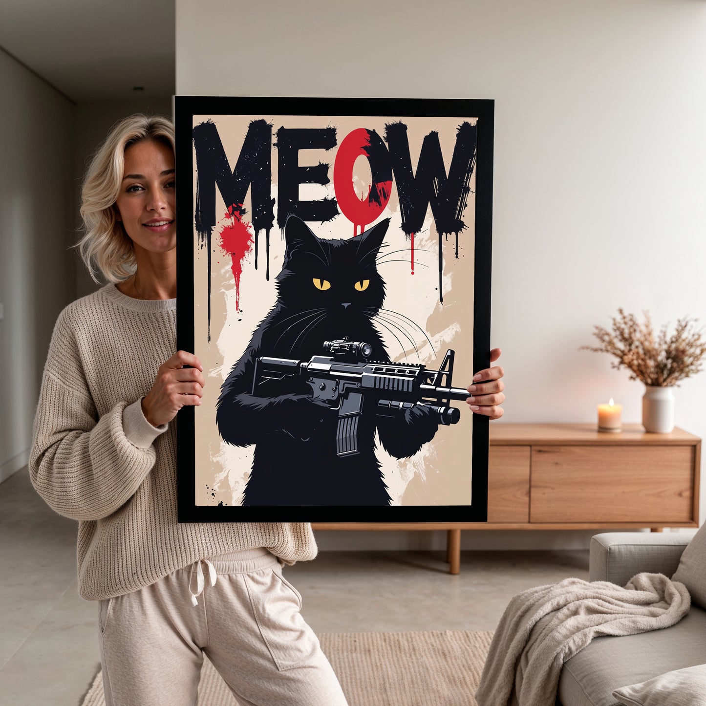 Meow Commando – Chat Armé
