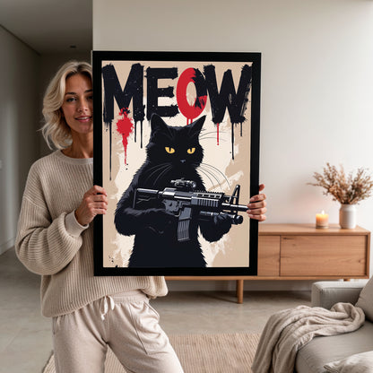 Meow Commando – Chat Armé