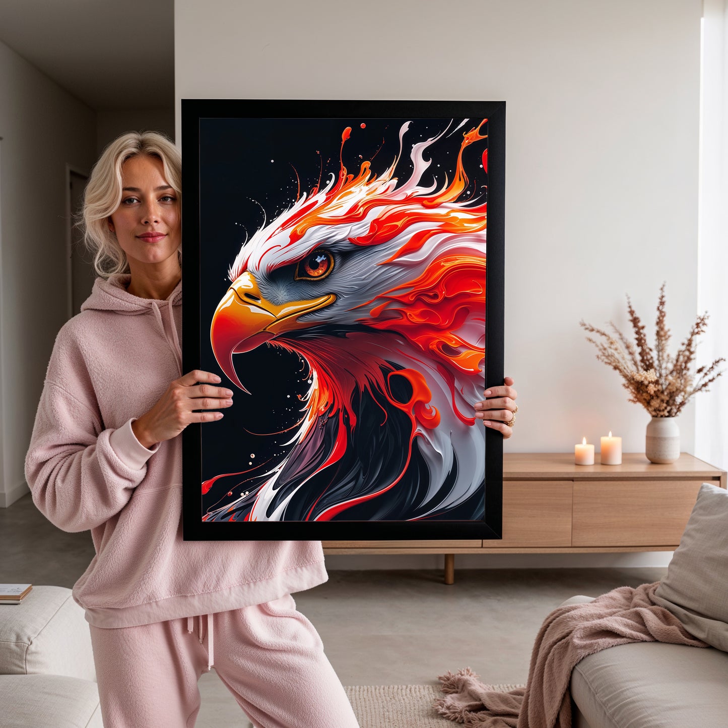 Phénix Enflammé – Aigle de Feu