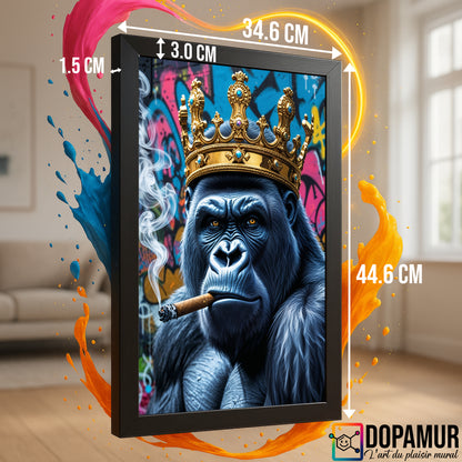 Regard Sauvage – Gorille au Cigare