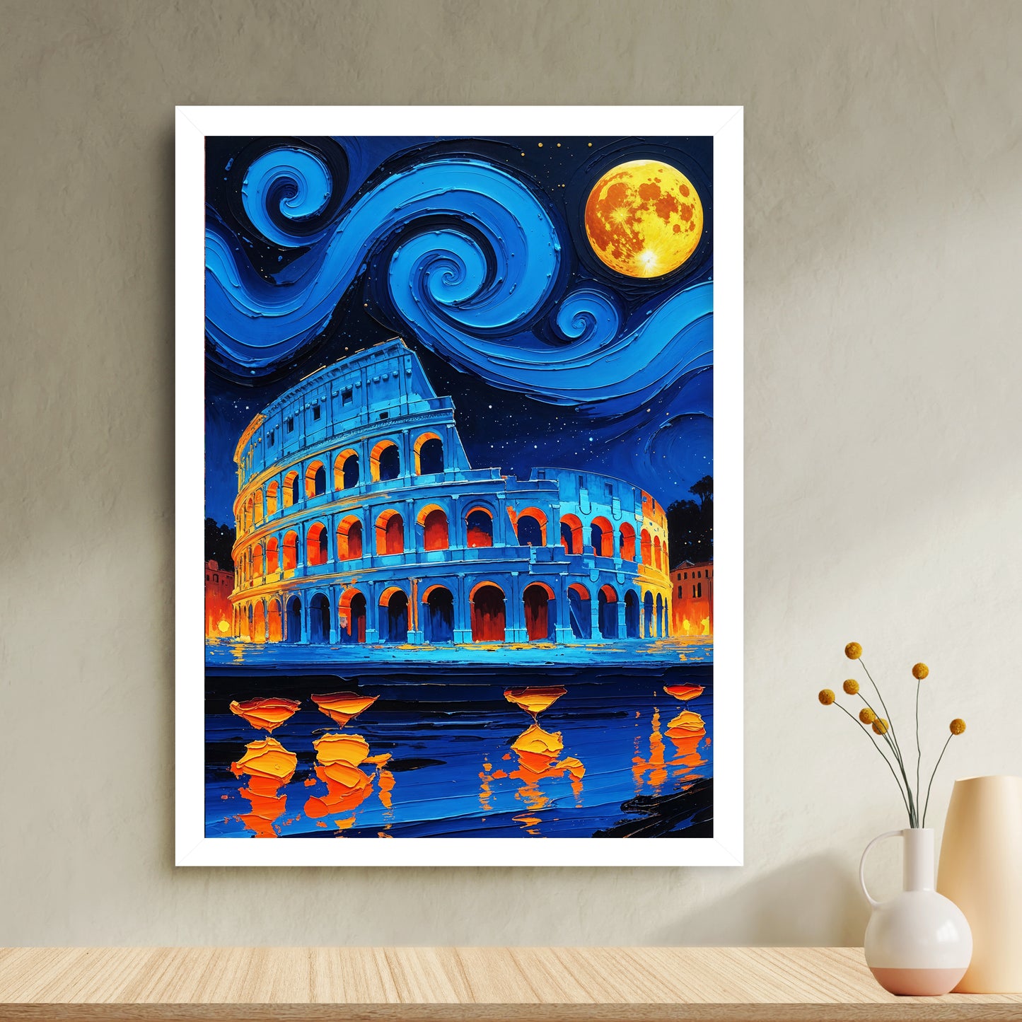 Rome Lunaire – Colisée Nocturne