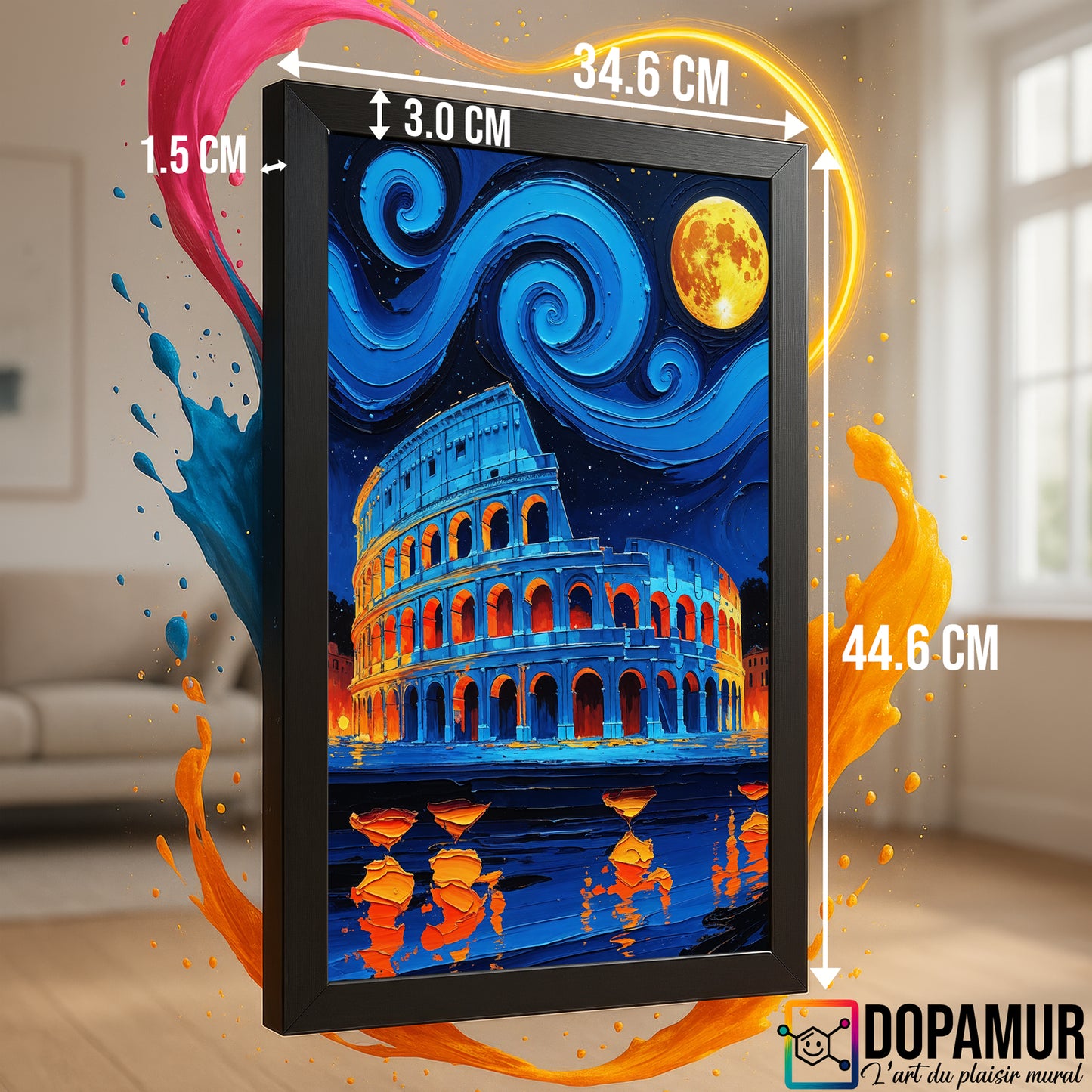 Rome Lunaire – Colisée Nocturne