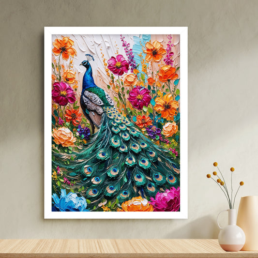 Splendeur Royale – Paon Majestueux