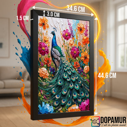 Splendeur Royale – Paon Majestueux