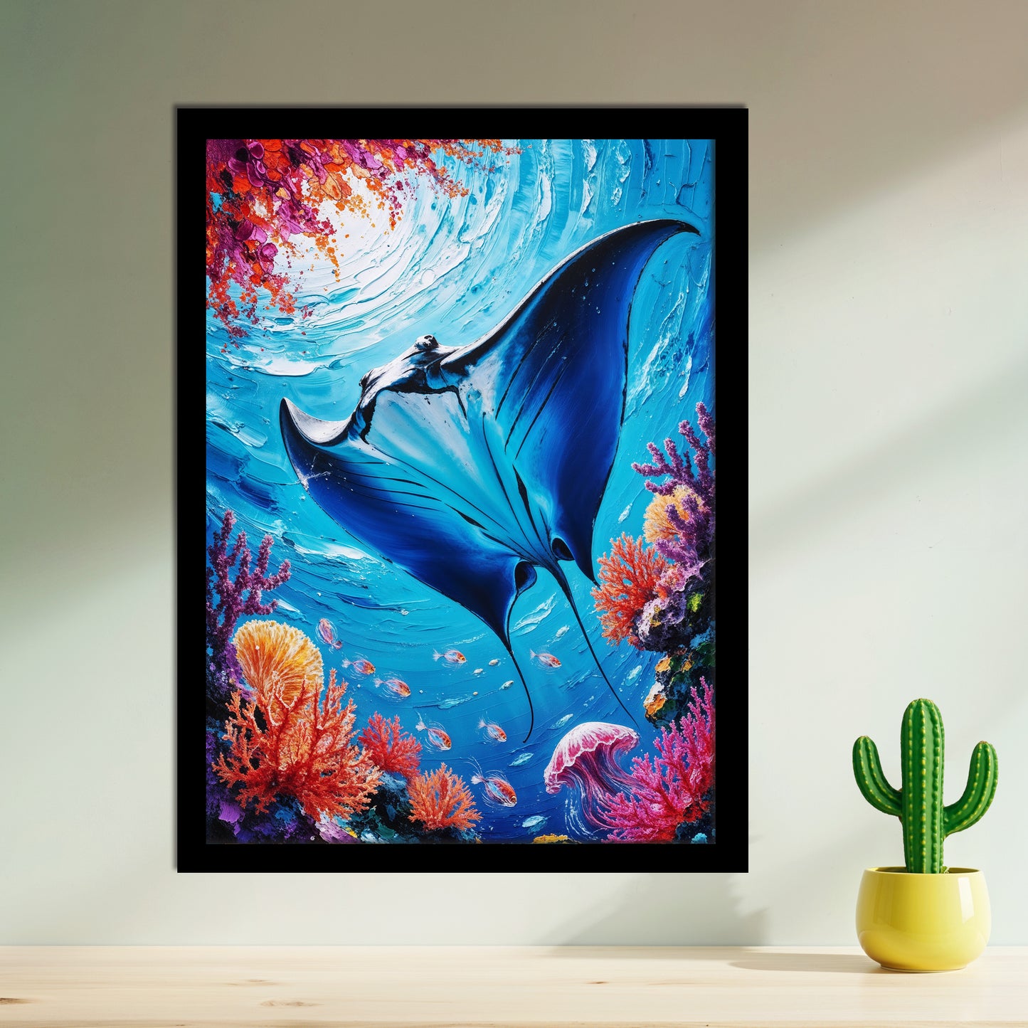 Voyage Sous-Marin – Raie Manta